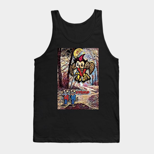 The Owl & The Mice Tank Top by ImpArtbyTorg